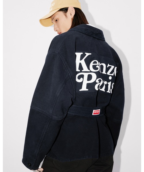 ケンゾー　KENZO wool95％ テーラード　ジャケット　しっかり生地 KENZO（ケンゾー）の「ワークウエア ジャケット（テーラード