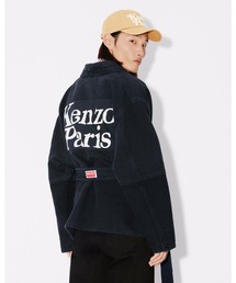 美品　ケンゾー　テーラードジャケット　KENZO PARIS　ベロア　総柄 KENZO｜ケンゾーのテーラードジャケット通販 - ZOZOTOWN