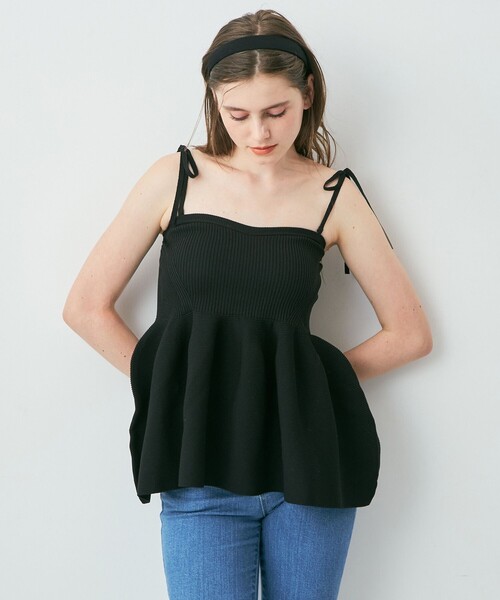 ME COUTURE（ミークチュール）の「レイヤードぺプラムセット