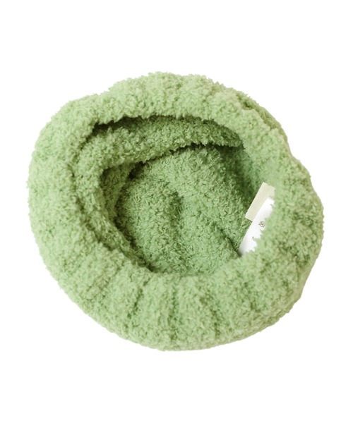 14+(イチヨンプラス)の「恐竜ニット帽(ニットキャップ/ビーニー・キッズ・イエロー/アイボリー/グリーン・KIDS FREE)」の10枚目の写真