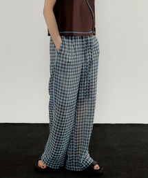 MAISON SPECIAL | Side Line Sheer Pants/サイドラインシアーパンツ【MAISON SPECIAL/メゾンスペシャル】■セットアップ対応■(その他パンツ)