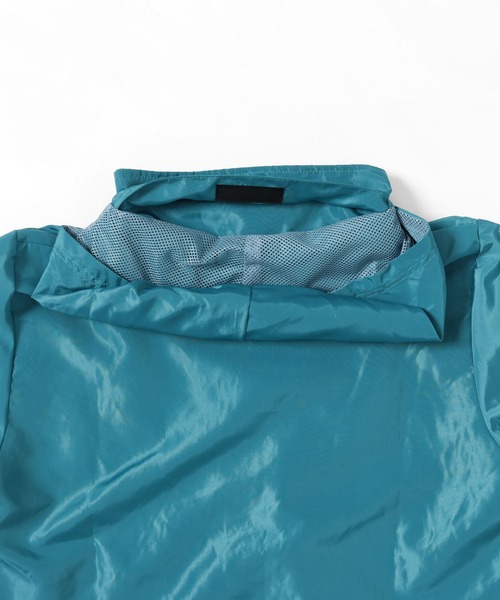 KRIFF MAYER Kid's Collection（クリフメイヤーキッズコレクション）の「【フードがしまえる】お出かけシャカジャケット（ナイロンジャケット・キッズ・チャコール/ターコイズブルー/セージグリーン/オレンジ・130/150/170/120/140/160）」の22枚目の写真