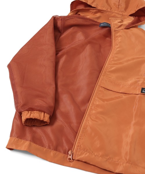 KRIFF MAYER Kid's Collection（クリフメイヤーキッズコレクション）の「【フードがしまえる】お出かけシャカジャケット（ナイロンジャケット・キッズ・チャコール/ターコイズブルー/セージグリーン/オレンジ・130/150/170/120/140/160）」の20枚目の写真