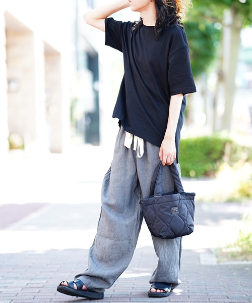 TAION（タイオン）の「TAION タイオン ミリタリー ダウントートバッグS（トートバッグ・メンズ・オリーブ/ブラック/ベージュ・SMALL）」の20枚目の写真