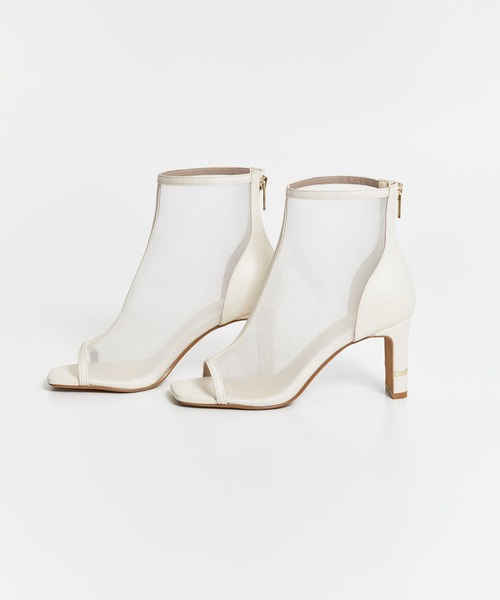 NOELA（ノエラ）の「シアーブーツ（ブーツ・レディース・オフホワイト/ブラック/ベージュ・S/M/L）」の4枚目の写真