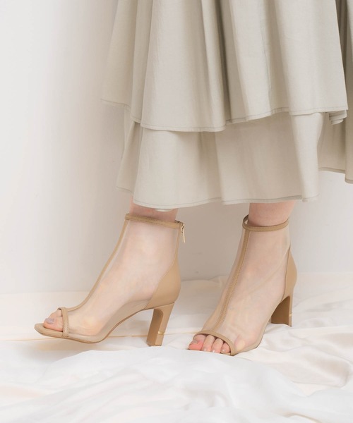 NOELA（ノエラ）の「シアーブーツ（ブーツ・レディース・オフホワイト/ブラック/ベージュ・S/M/L）」の14枚目の写真