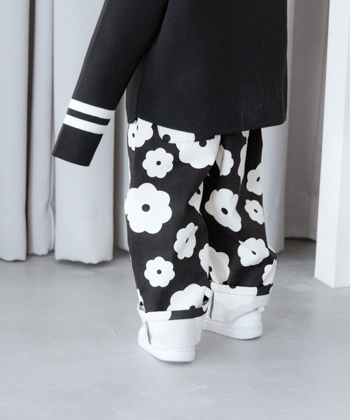 LOWRYS FARM（ローリーズファーム）の「シェフパンツ２４SS　995491（その他パンツ・キッズ・ブラウン/ブラック/レッド/アイボリー・110cm/120cm/140cm/150cm/130cm）」の21枚目の写真