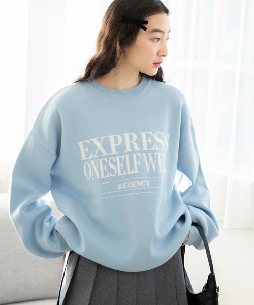 WEGO（ウィゴー）の「WEGO/ジャガードニットプルオーバー（ニット/セーター・レディース・ライトイエロー/アイボリー/サックスブルー/オレンジ・FREE）」の20枚目の写真