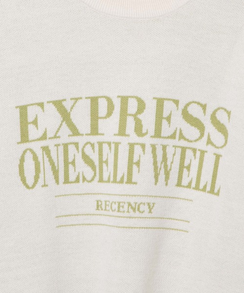 WEGO（ウィゴー）の「WEGO/ジャガードニットプルオーバー（ニット/セーター・レディース・ライトイエロー/アイボリー/サックスブルー/オレンジ・FREE）」の5枚目の写真