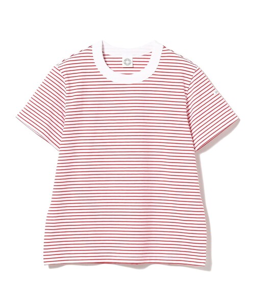 ORCIVAL(オーシバル)の「ORCIVAL / クルーネック 半袖 Tシャツ(Tシャツ/カットソー・レディース・ブラック/レッド/ブルー・1)」の8枚目の写真
