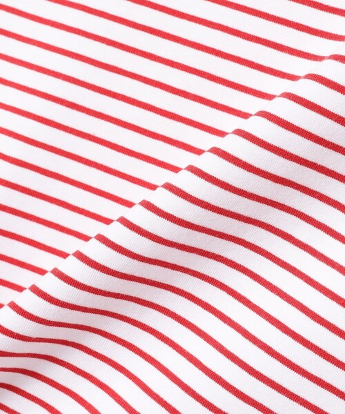 ORCIVAL(オーシバル)の「ORCIVAL / クルーネック 半袖 Tシャツ(Tシャツ/カットソー・レディース・ブラック/レッド/ブルー・1)」の10枚目の写真