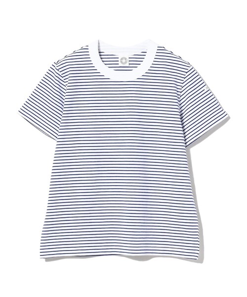ORCIVAL(オーシバル)の「ORCIVAL / クルーネック 半袖 Tシャツ(Tシャツ/カットソー・レディース・ブラック/レッド/ブルー・1)」の11枚目の写真