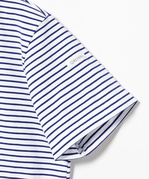 ORCIVAL(オーシバル)の「ORCIVAL / クルーネック 半袖 Tシャツ(Tシャツ/カットソー・レディース・ブラック/レッド/ブルー・1)」の13枚目の写真