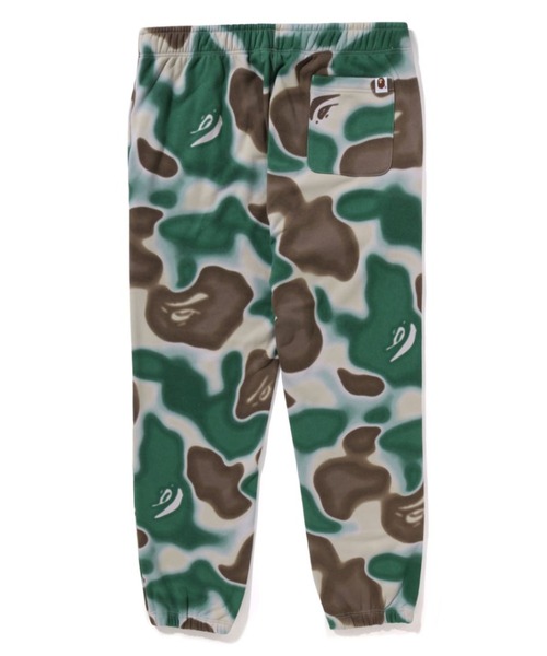 adidas×BAPE 迷彩パンツ adidas アディダス×A BATHING APE パンツ 黒×グリーン 一部