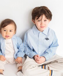 BRANSHES | 【お揃い】ストライプ柄長袖シャツ(シャツ/ブラウス)