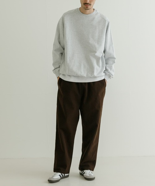 URBAN RESEARCH(アーバンリサーチ)の「NEW STANDARD CREW-NECK SWEAT(スウェット・メンズ・グリーン系その他/ホワイト/ネイビー・MEDIUM/LARGE)」の22枚目の写真