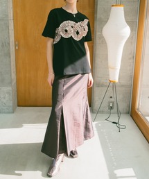 sahara | Nylon Chambray Skirt(スカート)