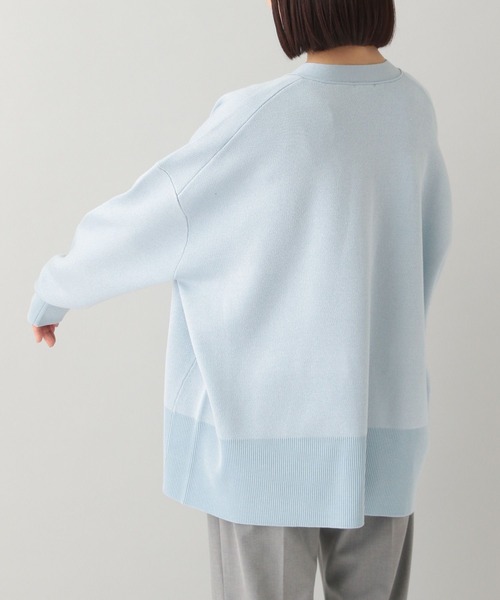 A part by（アパートバイ）の「スポンディッシュボタンカーディガン（カーディガン/ボレロ・レディース・チャコールグレー/ライトベージュ/ライトブルー/ネイビー・FREE）」の14枚目の写真