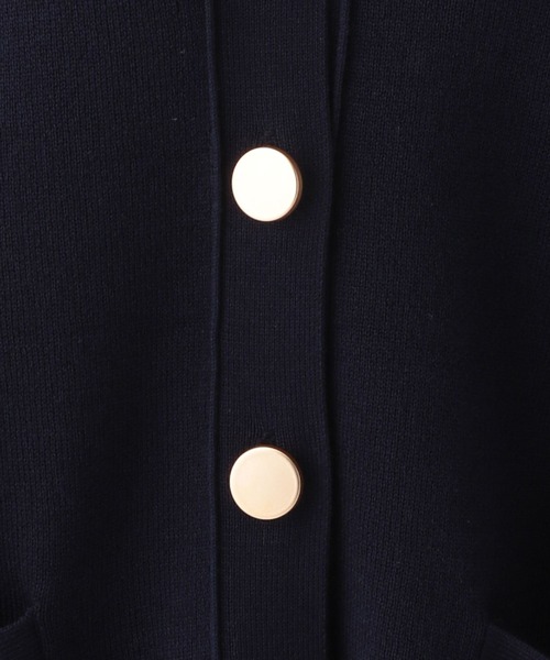 A part by（アパートバイ）の「スポンディッシュボタンカーディガン（カーディガン/ボレロ・レディース・チャコールグレー/ライトベージュ/ライトブルー/ネイビー・FREE）」の22枚目の写真