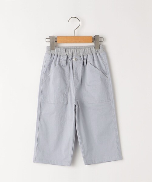 SHIPS（シップス）の「SHIPS KIDS:80～90cm / カラー 6分丈 ショーツ（その他パンツ・キッズ・ベージュ/ネイビー/シルバーグレー/ライトグリーン・80/90）」の3枚目の写真