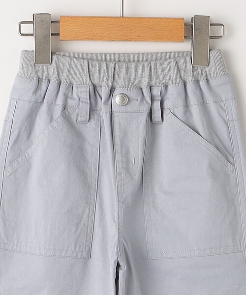 SHIPS（シップス）の「SHIPS KIDS:80～90cm / カラー 6分丈 ショーツ（その他パンツ・キッズ・ベージュ/ネイビー/シルバーグレー/ライトグリーン・80/90）」の5枚目の写真