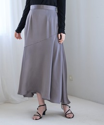 YECCA VECCA | アシメマーメイドサテンスカート(スカート)