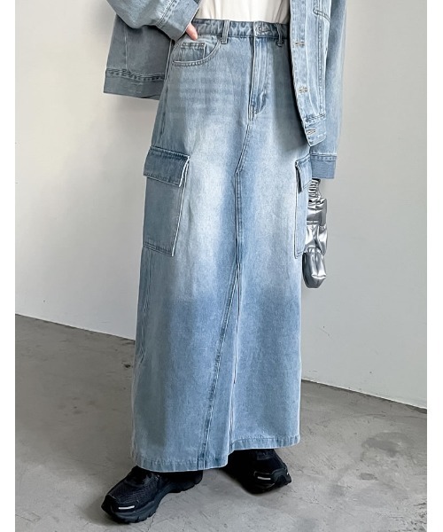 セール】[2024SS COLLECTION][低身長サイズ有]コットンデニム