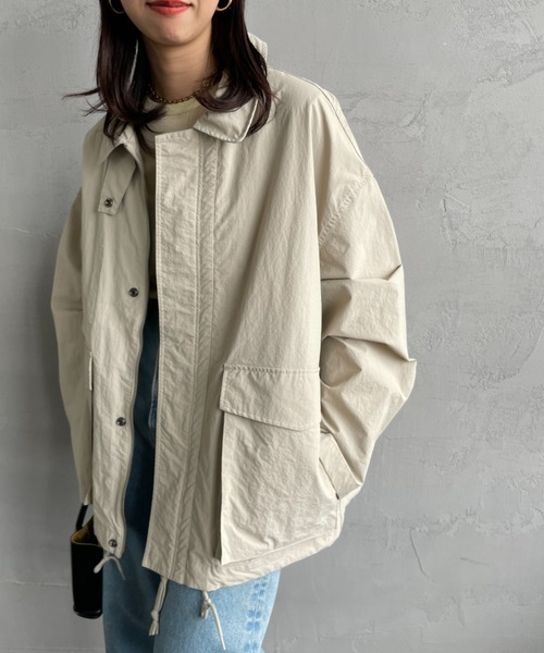 JEANS FACTORY M-51ジャケット オフホワイト Mサイズ ナイロン JEANS FACTORY Clothes ブルゾン ジャンバー 「Jeans Factory