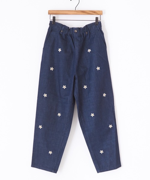 GAULTIER JEANS 総柄パンツ コットン GAULTIER JEANS 総柄パンツ コットン