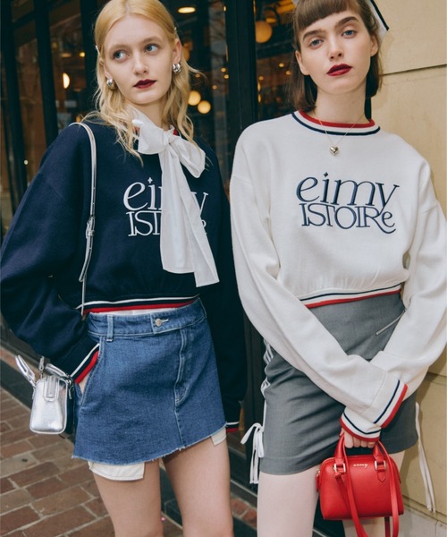 EIMY ISTOIRE（エイミーイストワール）の「コンパクトミニボストンバッグ（ショルダーバッグ・レディース・レッド/シルバー・FREE）」の4枚目の写真