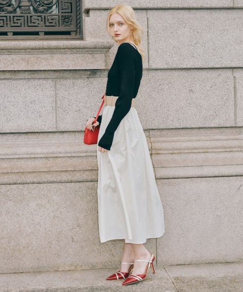 EIMY ISTOIRE（エイミーイストワール）の「コンパクトミニボストンバッグ（ショルダーバッグ・レディース・レッド/シルバー・FREE）」の6枚目の写真