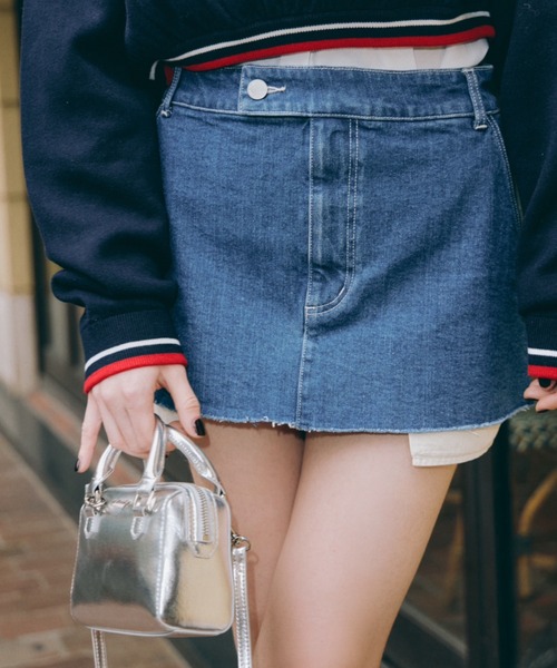 EIMY ISTOIRE（エイミーイストワール）の「コンパクトミニボストンバッグ（ショルダーバッグ・レディース・レッド/シルバー・FREE）」の11枚目の写真