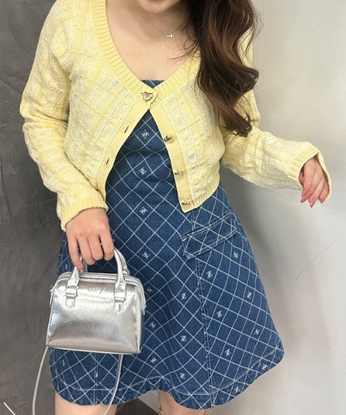 EIMY ISTOIRE（エイミーイストワール）の「コンパクトミニボストンバッグ（ショルダーバッグ・レディース・レッド/シルバー・FREE）」の17枚目の写真