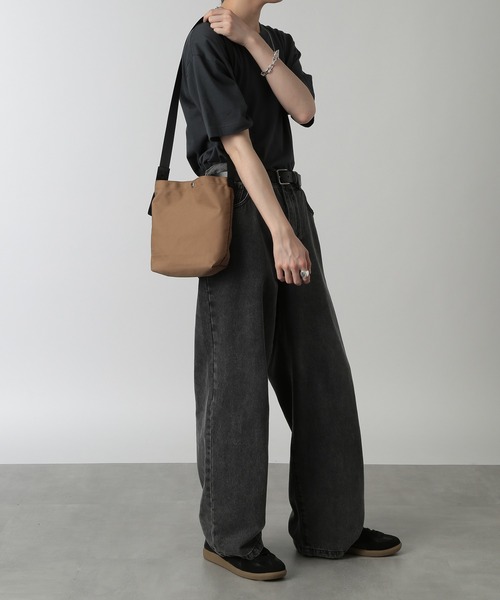 ＊t＊ セール】【SETUP7】高密度ポリエステルキャンバス ミニ縦ショルダー