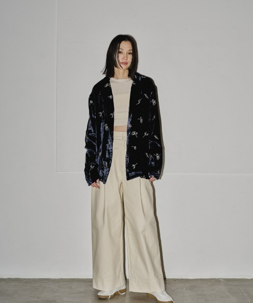 TODAYFUL（トゥデイフル）の「embroidered beret jacket（テーラード