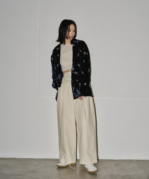 TODAYFUL（トゥデイフル）の「embroidered beret jacket（テーラード