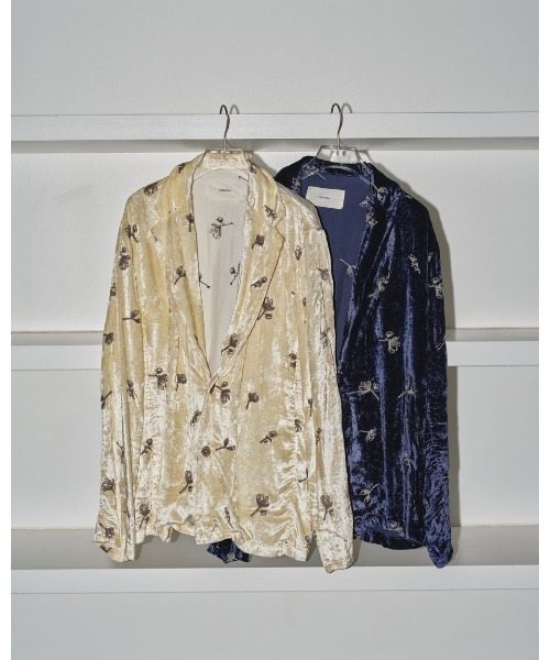 TODAYFUL（トゥデイフル）の「embroidered beret jacket（テーラード