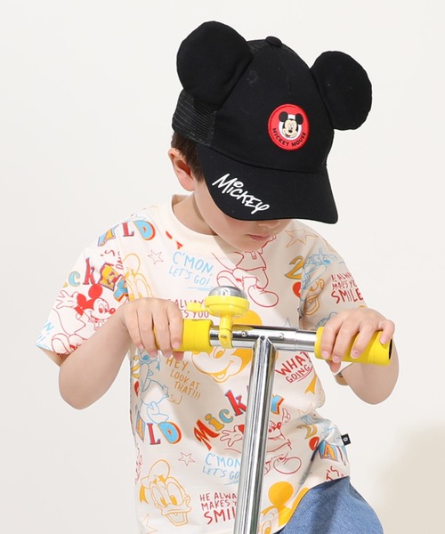 Disney(ディズニー)の「ディズニー 耳付 メッシュキャップ 9236(キャップ・キッズ・その他9/ブラック×レッド・M size)」の19枚目の写真