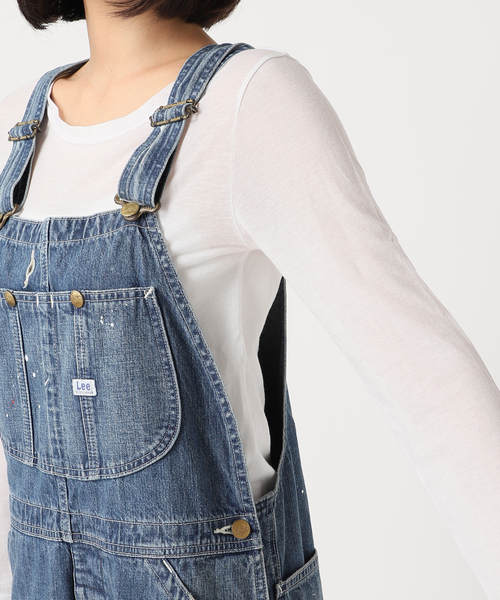 U by SPICK&SPAN（ユーバイスピックアンドスパン）の「【Lee/リー】 OVERALL PAINT（サロペット/オーバーオール・レディース・ブルー・FREE）」の16枚目の写真