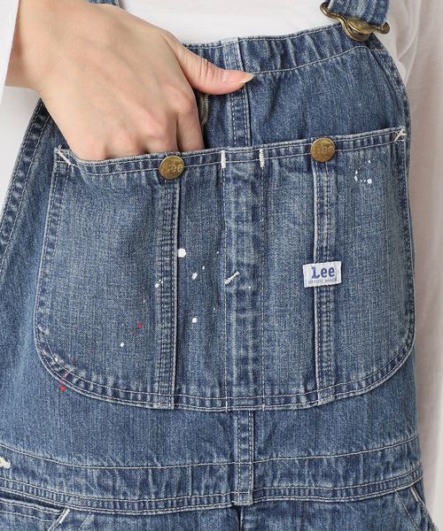 U by SPICK&SPAN（ユーバイスピックアンドスパン）の「【Lee/リー】 OVERALL PAINT（サロペット/オーバーオール・レディース・ブルー・FREE）」の17枚目の写真
