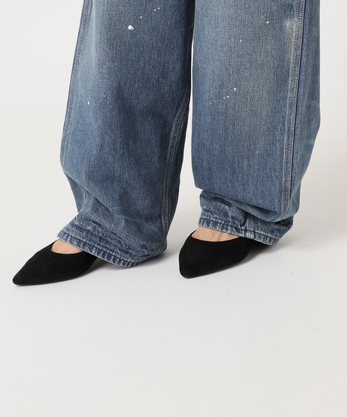 U by SPICK&SPAN（ユーバイスピックアンドスパン）の「【Lee/リー】 OVERALL PAINT（サロペット/オーバーオール・レディース・ブルー・FREE）」の20枚目の写真