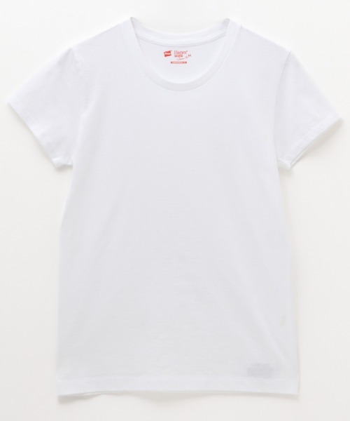 HANES(ヘインズ)の「Hanes ヘインズ 2P Japan Fit fot HER クルーネックTシャツ HW5320(Tシャツ/カットソー・レディース・その他/ピンク系その他・M/L)」の5枚目の写真