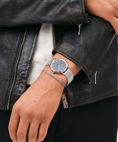 Daniel Wellington(ダニエルウェリントン)の「MESH BRACELET 2.8 cm レディース/ メンズ ブレスレット(ブレスレット・メンズ・ピンクゴールド/イエローゴールド/シルバー・17.5cm/18.5cm/19.5cm/20.5cm)」の9枚目の写真