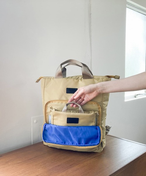 ROOTOTE(ルートート)の「ルートート/SN.ベビールー2Way.アイロ-A(ショルダーバッグ・レディース・ブラック/ベージュ/ネイビー/グレー/セージグリーン・FREE)」の1枚目の写真