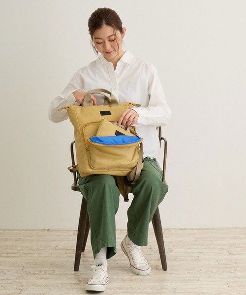 ROOTOTE(ルートート)の「ルートート/SN.ベビールー2Way.アイロ-A(ショルダーバッグ・レディース・ブラック/ベージュ/ネイビー/グレー/セージグリーン・FREE)」の14枚目の写真