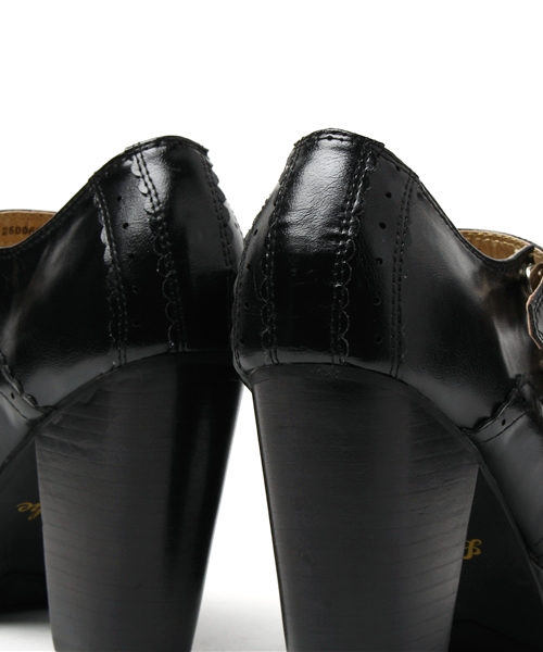 YOSUKE（ヨースケ）の「「YOSUKE/ヨースケ」ヒールアップパンプス（パンプス・レディース・ブラック/ワイン/ダークブラウン・23/24/23.5/24.5/22.5）」の11枚目の写真