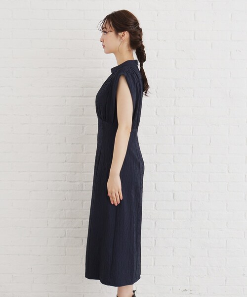 index(インデックス)の「◆≪S-LLsize≫ バルーンフレンチワンピース【イージーケア/洗濯機洗い可】(ワンピース・レディース・カーキ/ネイビー/パープル・36/42/38/40)」の17枚目の写真