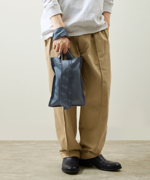 ITTI（イッチ）の「ITTI イッチ / MARY INSIDE OUT TOTE - S / CERATO BRIGHT インサイドアウトナイロントートバッグ S /  ITTI-BAG-129-CB（トートバッグ・メンズ・ブラック/ブラウン/ダークグリーン/レッド/グレー/ミント/ラベンダー・FREE）」の20枚目の写真