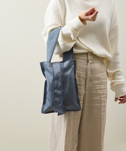 ITTI（イッチ）の「ITTI イッチ / MARY INSIDE OUT TOTE - S / CERATO BRIGHT インサイドアウトナイロントートバッグ S /  ITTI-BAG-129-CB（トートバッグ・メンズ・ブラック/ブラウン/ダークグリーン/レッド/グレー/ミント/ラベンダー・FREE）」の16枚目の写真