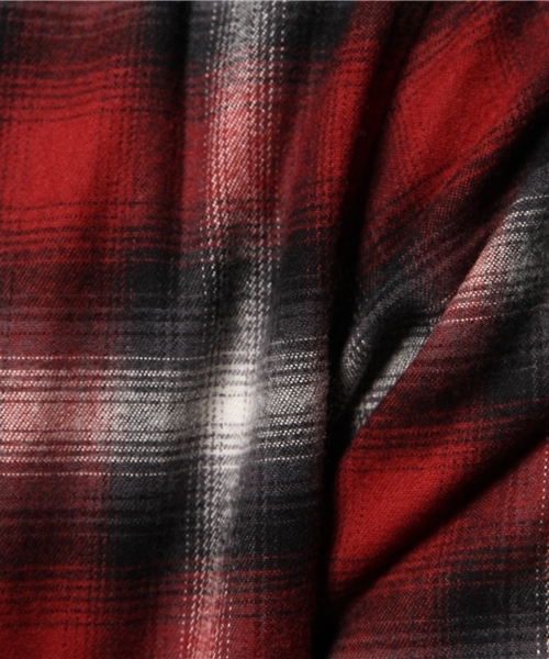 WEGO（ウィゴー）の「WEGO/オンブレチェックスタジャン（スタジャン・メンズ・ブルー系その他/レッド系その他/ブラック系その他・MEDIUM/LARGE）」の16枚目の写真